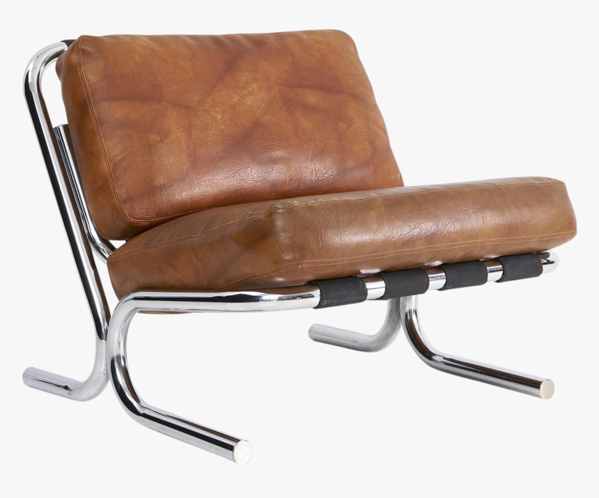 Milo Baughman Lounge Chair From Decaso Vintage Furniture - Rocking Chair, HD Png Download, Free Download