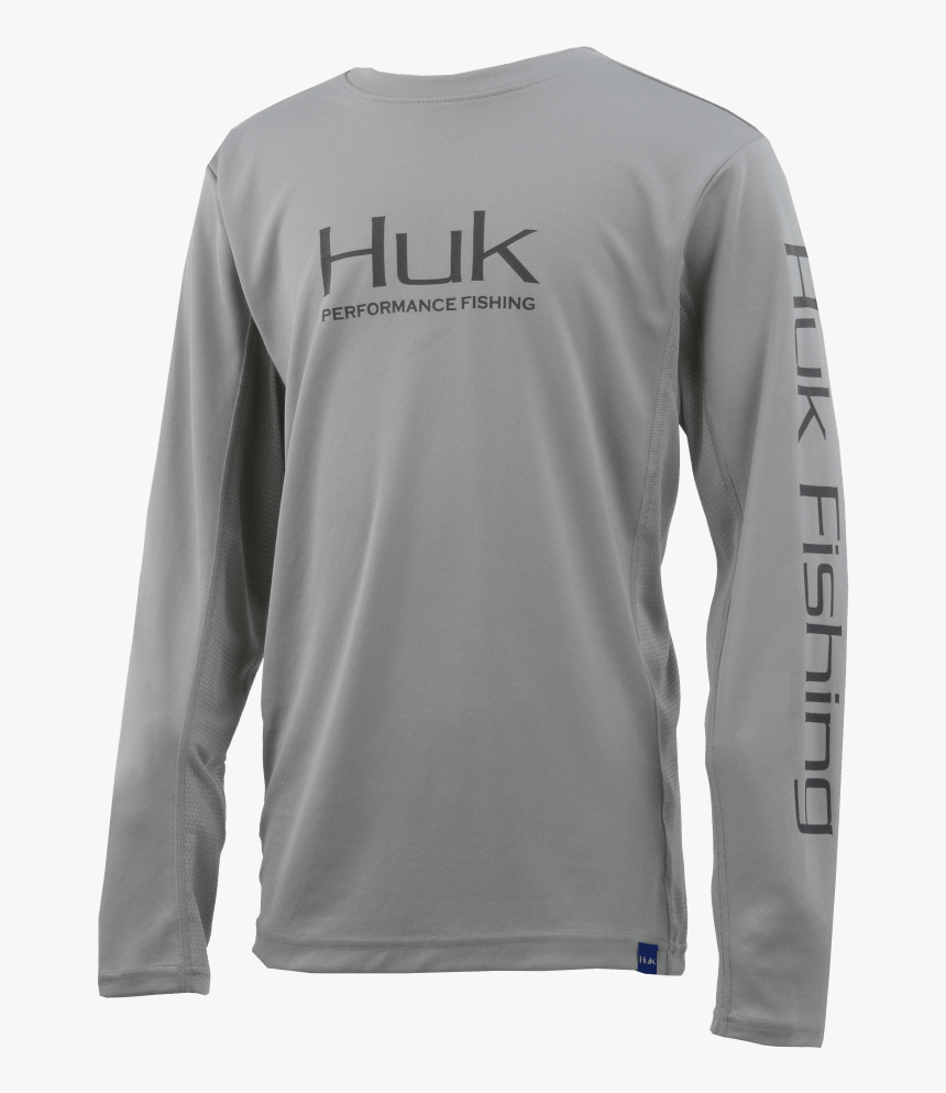 Huk Youth Icon X Long Sleeve Shirt"
 Class= - Long-sleeved T-shirt, HD Png Download, Free Download