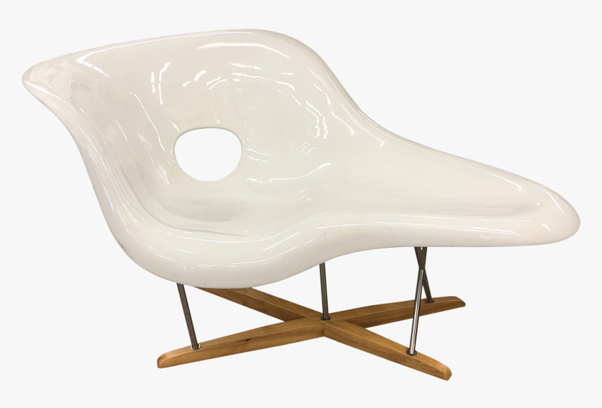 Original Charles Eames La Chaise From Decaso Vintage - La Chaise Hd, HD Png Download, Free Download