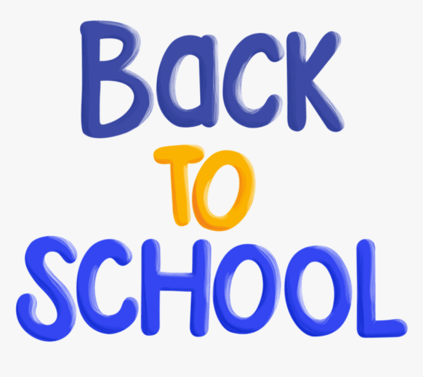 Free Png Download Back To School Text Clipart Png Photo - Colorfulness, Transparent Png, Free Download