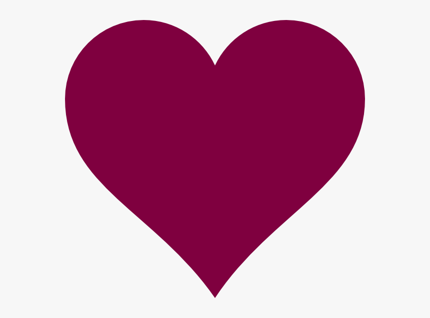 Solid Magenta Heart Clipart - Pick Of A Heart, HD Png Download, Free Download