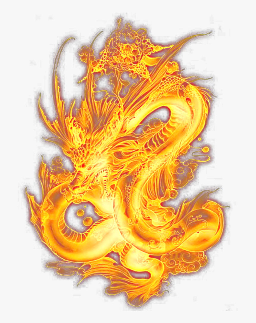 #edits #dragon #flames #fire #art #stickers - Dragon Fire Transparent Logo, HD Png Download, Free Download
