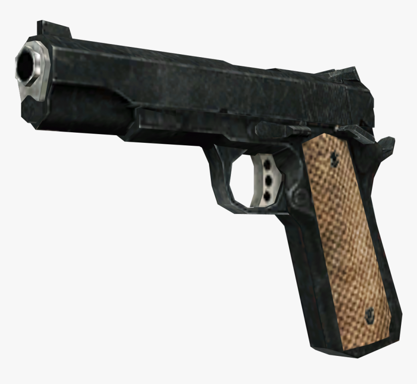 Transparent Bo2 Gun Png - Captain Price 1911, Png Download, Free Download
