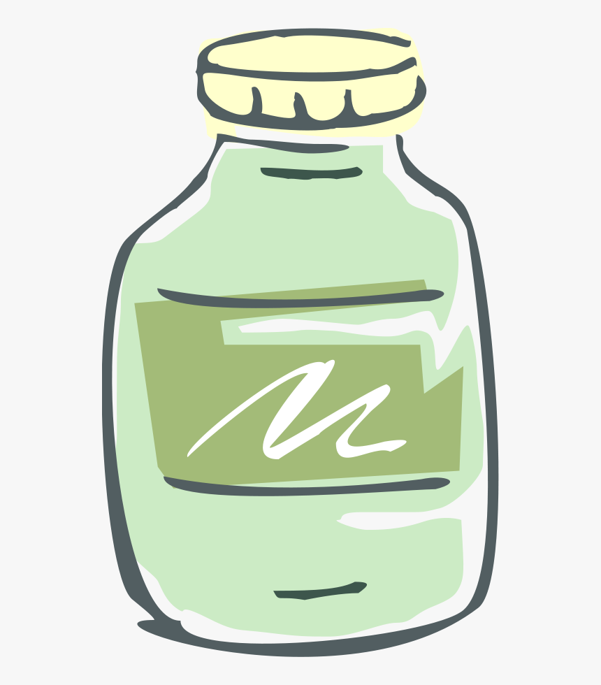 Medical 03 Svg Clip Arts - Medicine Bottle Cartoon Png, Transparent Png, Free Download