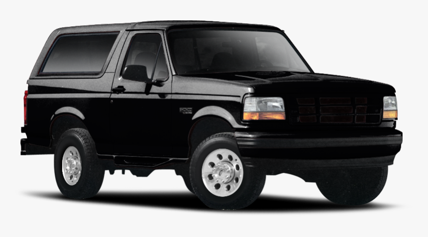 Black 1996 Ford Bronc0, HD Png Download, Free Download