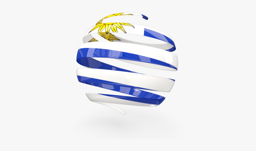 Round 3d Icon - Mapa Uruguay 3 D, HD Png Download, Free Download