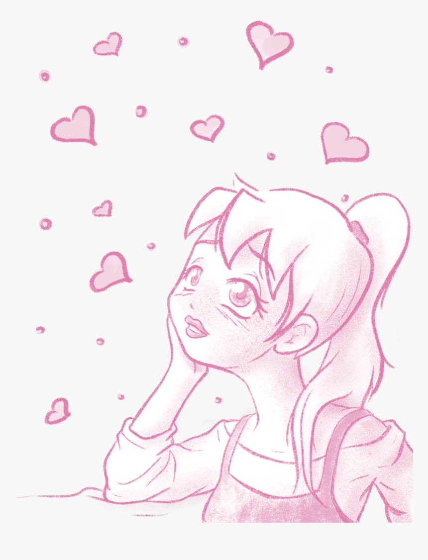 Image - Chica Enamorada Para Dibujar, HD Png Download, Free Download