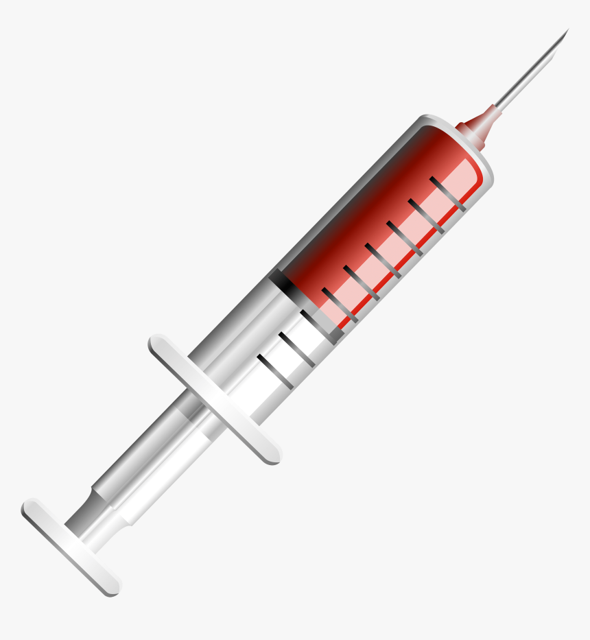 Png Syringe Transparent Images - Syringe Clipart Png, Png Download, Free Download