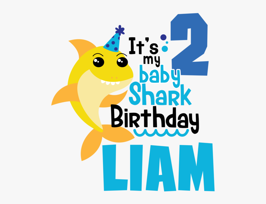 Its My Birthday Baby Shark, HD Png Download, Free Download