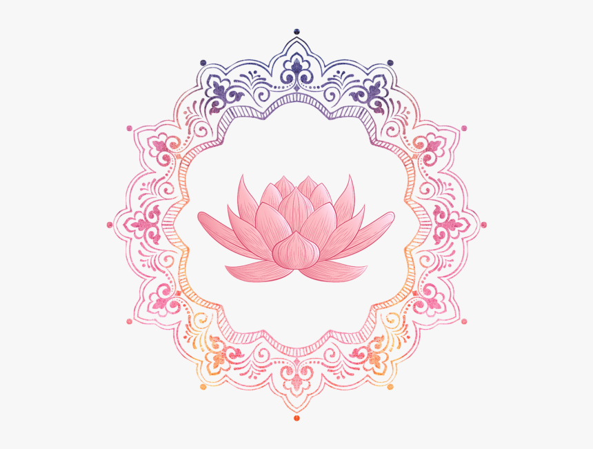 Buddhism Lotus Mandala, HD Png Download, Free Download