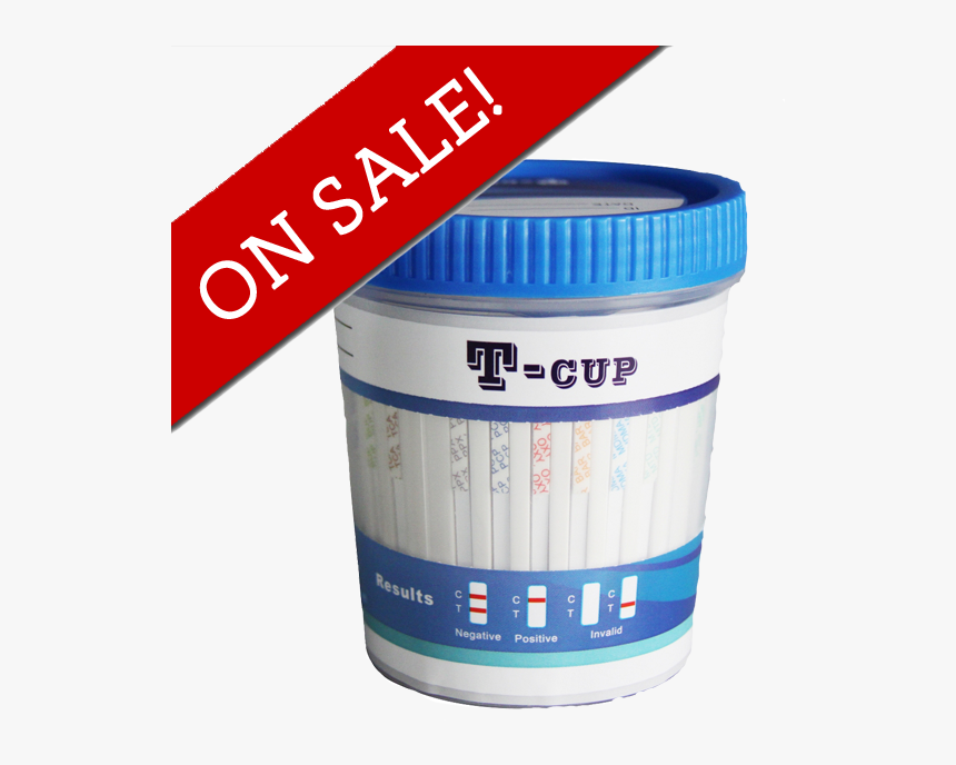 14 Panel T Cup Urine Drug Test - Plastic, HD Png Download, Free Download