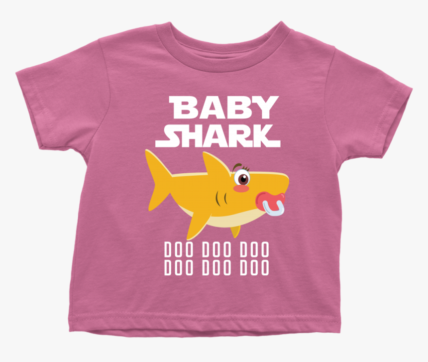 Baby Shark Toddler Shirt Doo Doo Doo Official Vnsupertramp - Cartoon, HD Png Download, Free Download