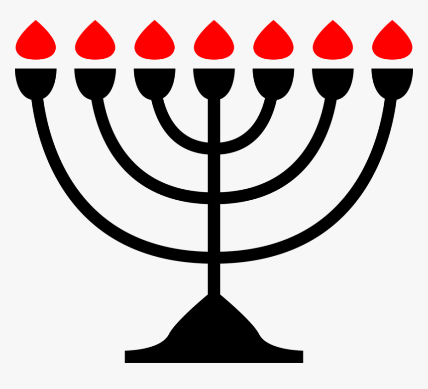 Menorah Vector Silhouette - Circle With Lines Symbol, HD Png Download, Free Download