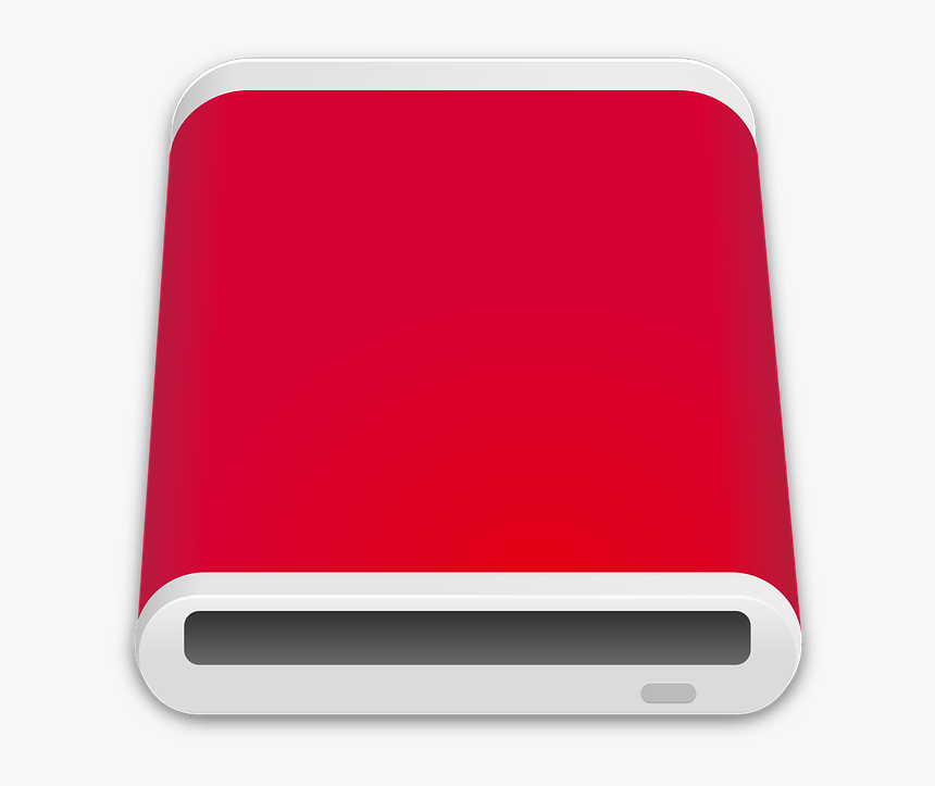 Drive, Icon, Icons, Matt, Red, Symbol, Tape - Drive Icons, HD Png Download, Free Download