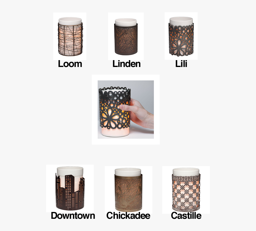 Scentsy Silhouette Collection - Castille Scentsy Warmer Wrap, HD Png Download, Free Download