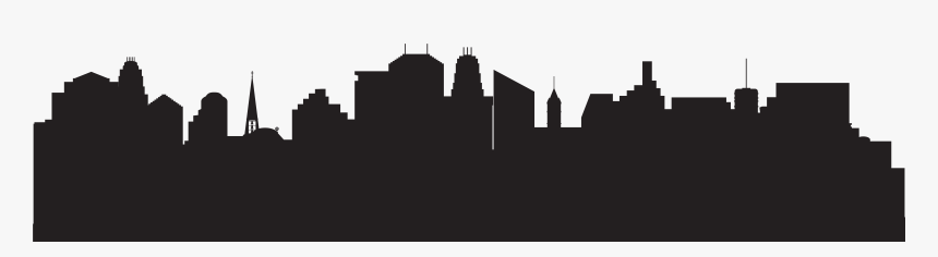 Cityscape Clipart Biulding - Silhouette, HD Png Download, Free Download