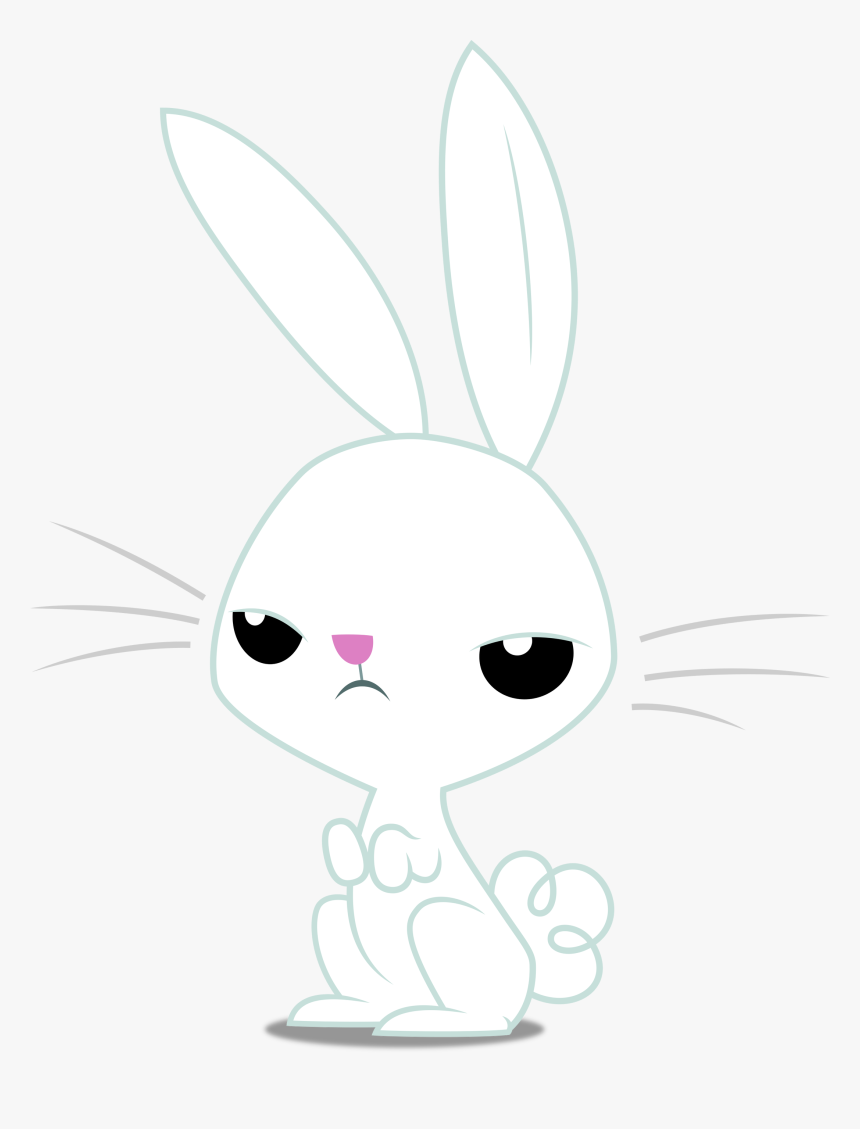 Transparent Bunny Head Clipart - Mlp Angel Bunny Vector, HD Png Download, Free Download