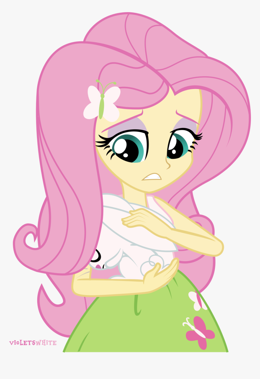 Transparent Girl Vector Png - Mlp Eg Fluttershy Vector, Png Download, Free Download