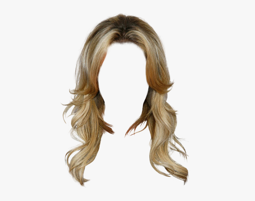 Wig Png Image - Women's Blonde Hair Png, Transparent Png, Free Download