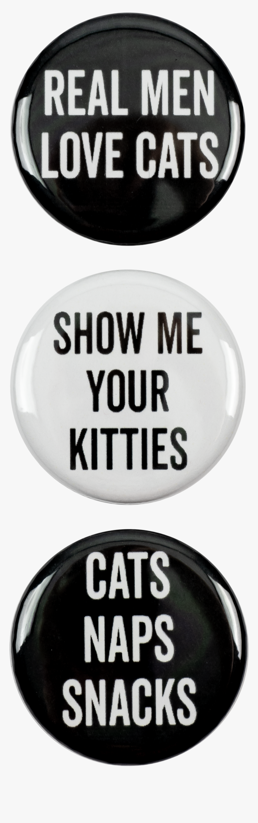 Cat 3pc Pin Button Set - Im Surrounded By Idiots Pin, HD Png Download, Free Download