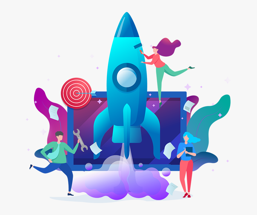 Digital Marketing Agency Illustrations, HD Png Download, Free Download