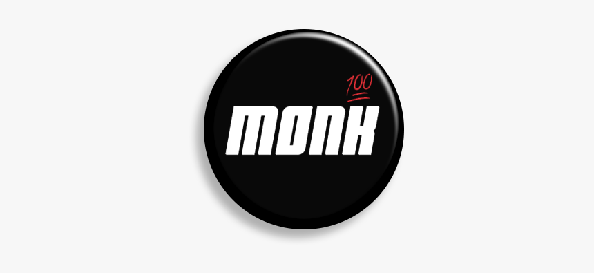 Monk 100 Pin - Circle, HD Png Download, Free Download