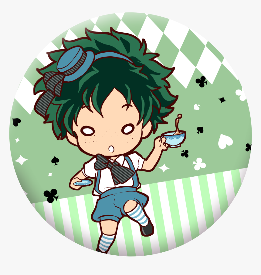 [preorder] Hero In Wonderland Tea Party Pin Buttons - Cartoon, HD Png Download, Free Download