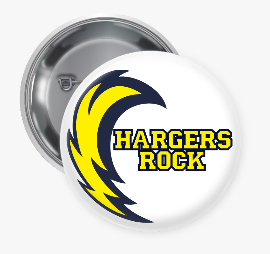 Chargers Pin Backed Button - Badge, HD Png Download, Free Download