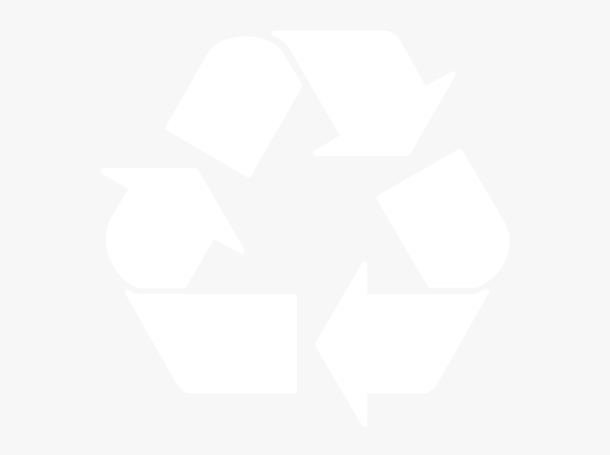 Recycle Symbol White Png, Transparent Png, Free Download