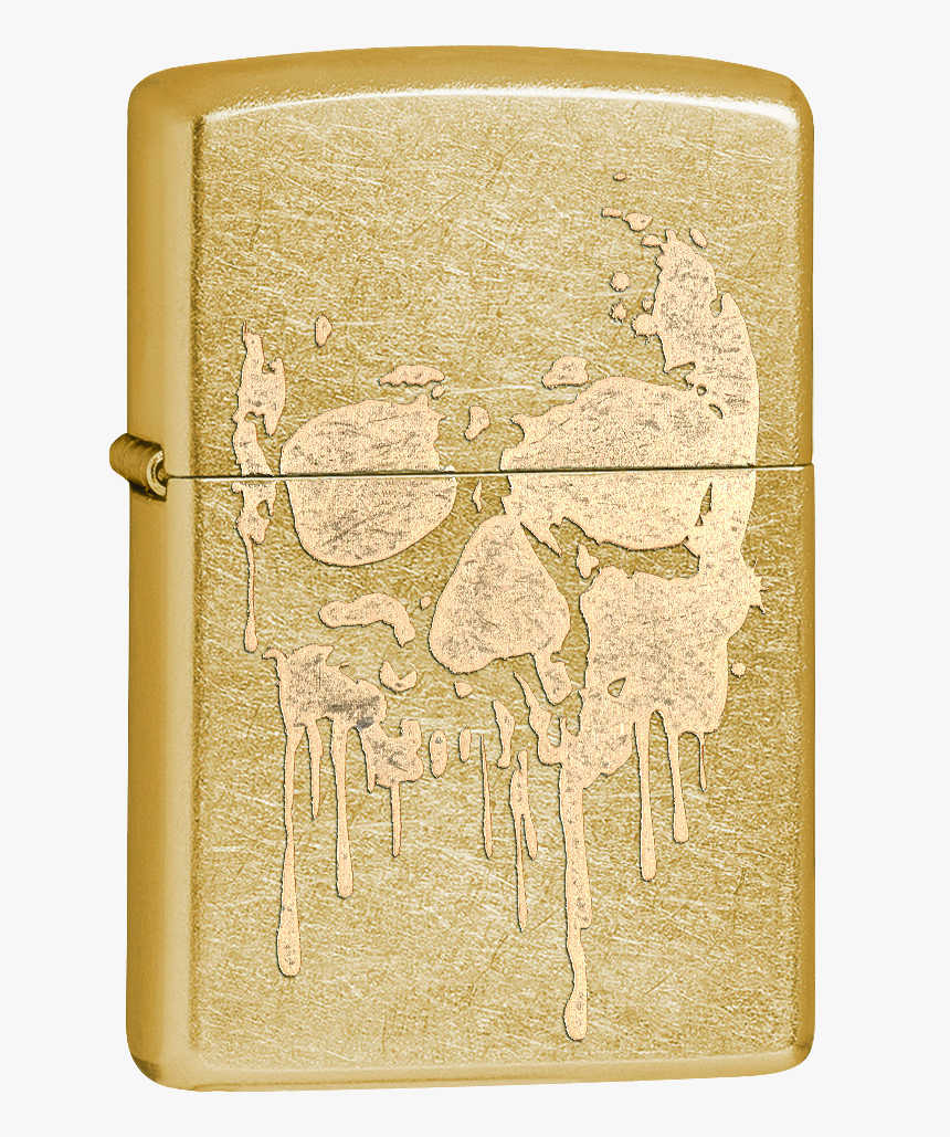 Zippo Brass Gold Dust, HD Png Download, Free Download