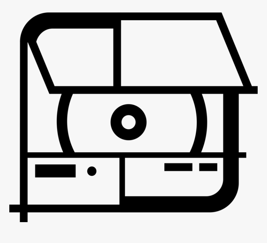 Vector Illustration Of Dvd And Cd Rom Compact Digital, HD Png Download, Free Download