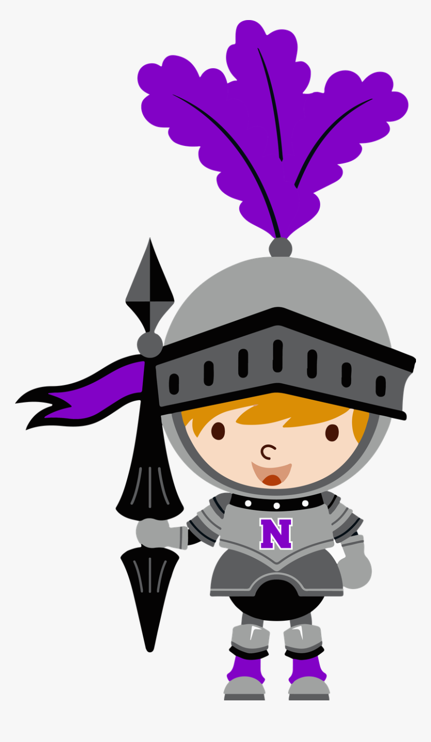 The Little Lancers Preschool - Cute Cartoon Knight Transparent, HD Png Download, Free Download