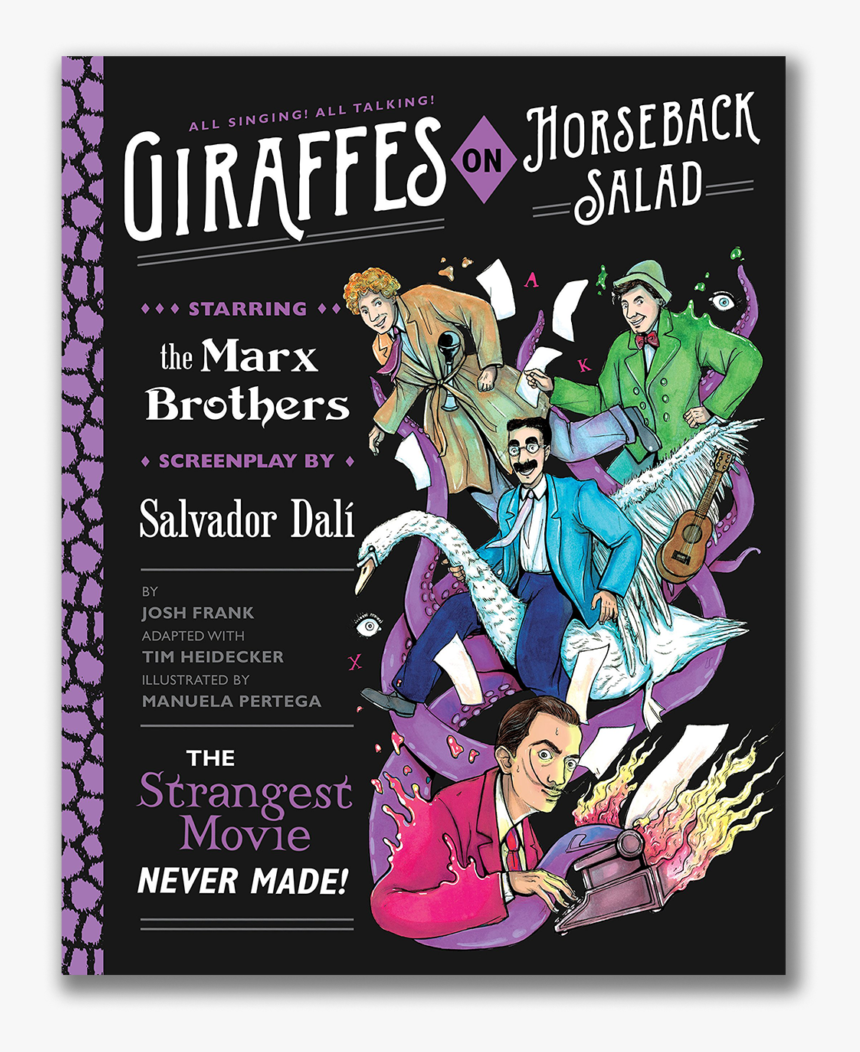 Giraffes On Horseback Salad - Salvador Dali Marx Brothers Graphic Novel, HD Png Download, Free Download