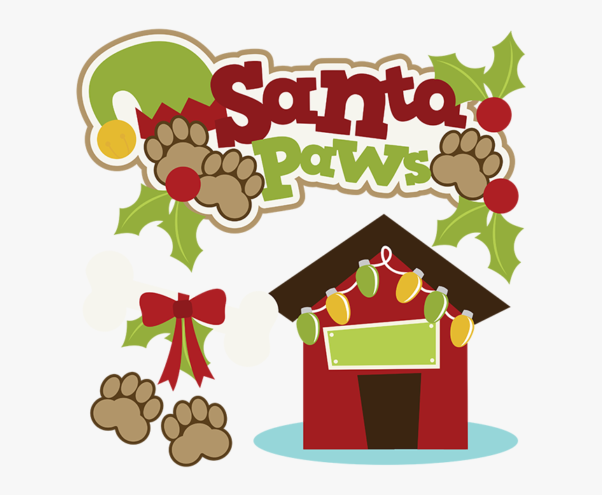 Transparent Merry Christmas Clipart Png - Dog Christmas Clipart Png, Png Download, Free Download