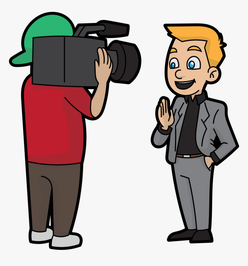 Blonde Cartoon Businessman Png, Transparent Png, Free Download