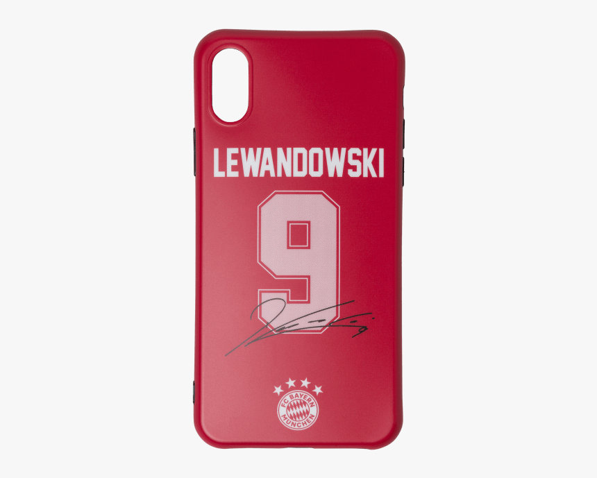 Mobile Phone Case Iphone X/xs Lewandowski - Handy Hülle Iphone 6 Fc Bayern, HD Png Download, Free Download