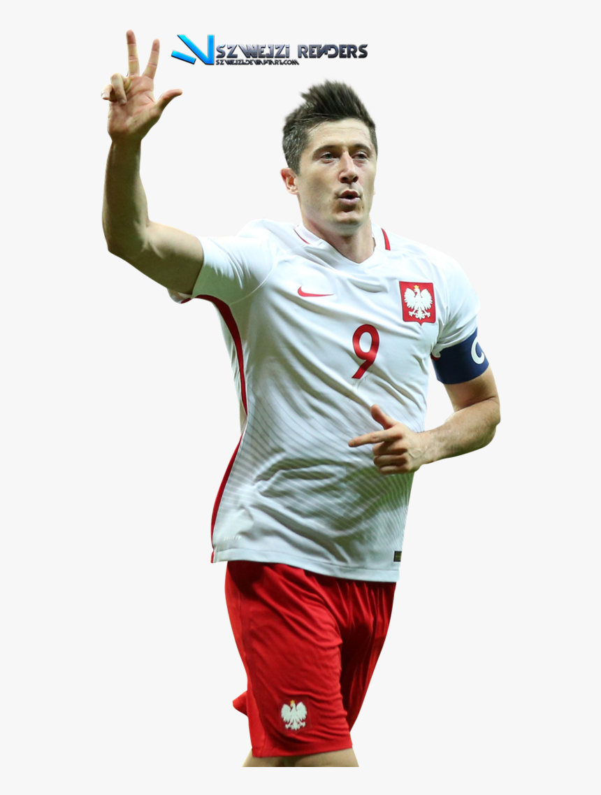 Robert Lewandowski Poland Png, Transparent Png, Free Download