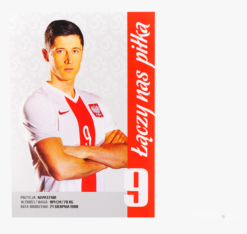 Collector Card Pzpn Robert Lewandowski Kkprls - Karta Kibica Robert Lewandowski, HD Png Download, Free Download