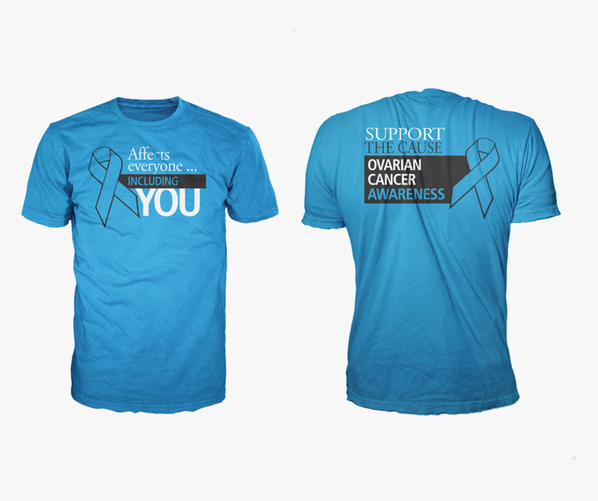 Men Ovarian Cancer Awareness - Crossfit Shirt, HD Png Download, Free Download