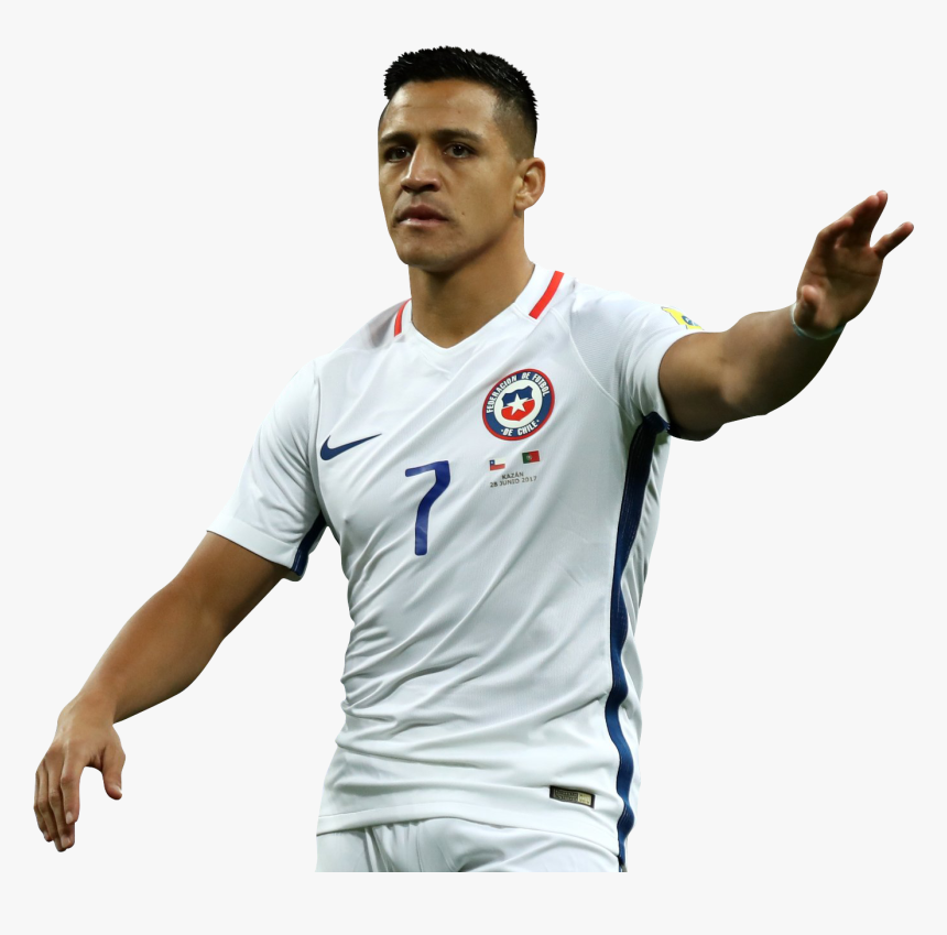 Alexis Sã¡nchez Soccer Player Jersey Clip Art - Alexis Sanchez Png, Transparent Png, Free Download