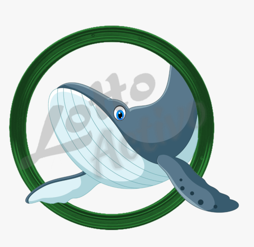 Whale Coming Out The Water Cartoon, HD Png Download, Free Download