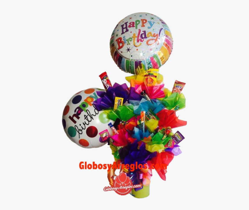 Regalo Cumpleaños Globos Envío Monterrey ^85cms Alto^ - Arreglos De Cumpliaños, HD Png Download, Free Download