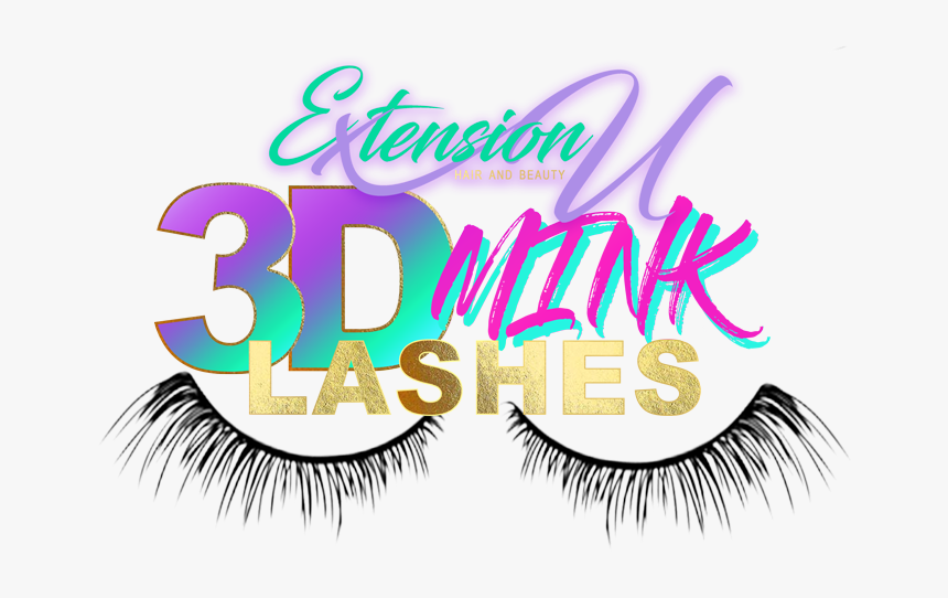 3d Mink Lashes Banner Eyelash Extensions Hd Png Download Kindpng