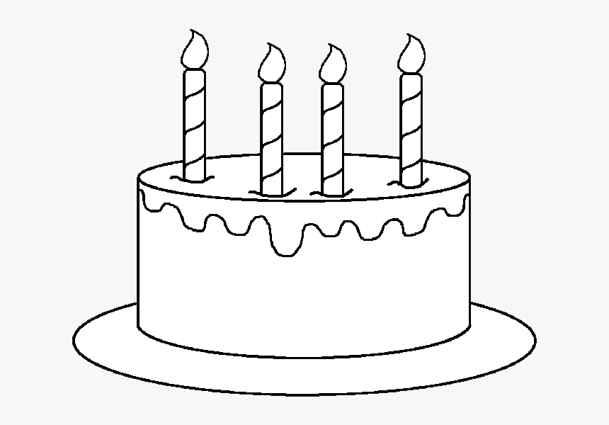 Transparent Birthday Cake - Birthday Cake Png White, Png Download, Free Download