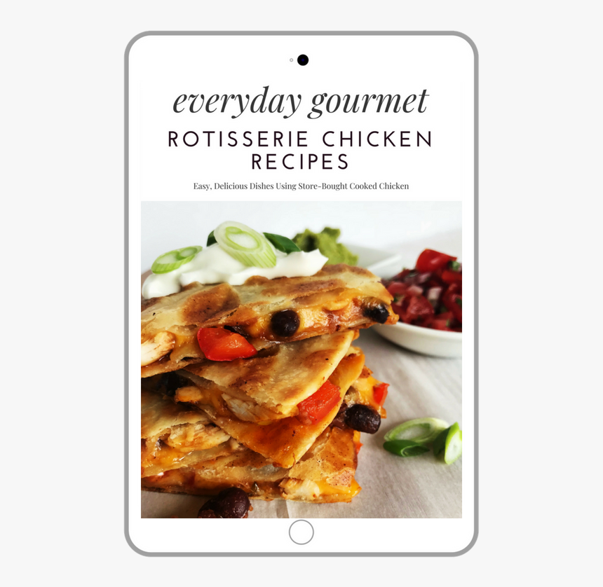 Everyday Gourmet Rotisserie Chicken Recipes Cookbook - Bruschetta, HD Png Download, Free Download