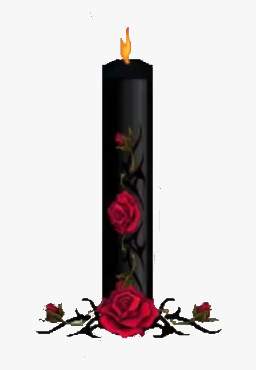 🕷 🕯 🥀 - Transparent Background Gothic Candle Transparent, HD Png Download, Free Download