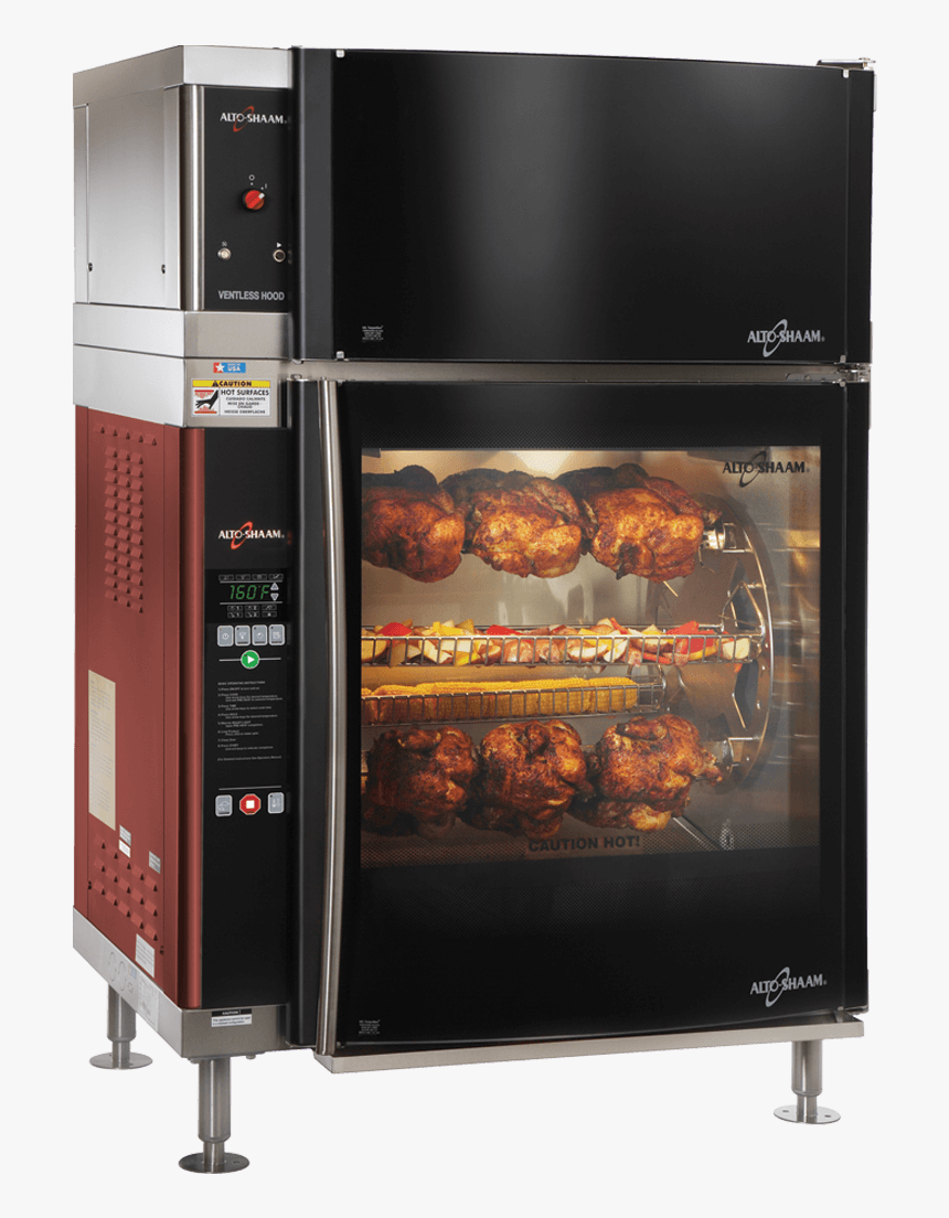 Ar-7evh Ventless Hood Electric Rotisserie Cooking Chicken - Rotisserie Oven, HD Png Download, Free Download