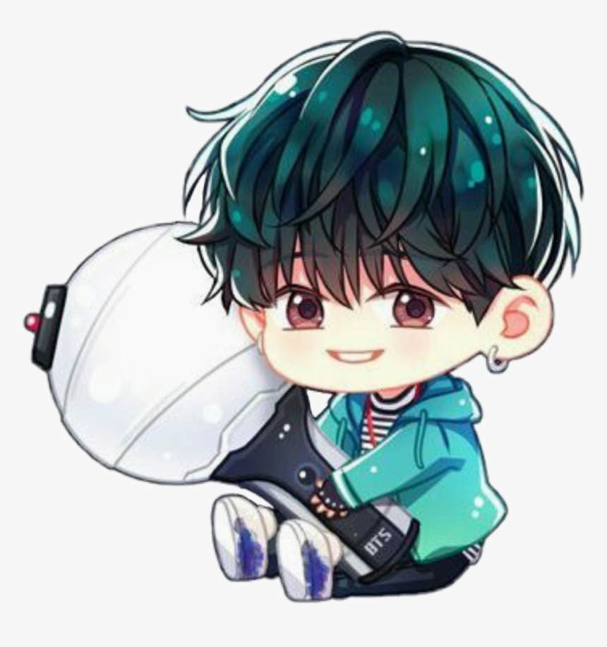 Transparent Bts Chibi Png - Bts Chibi Cute Suga, Png Download, Free Download