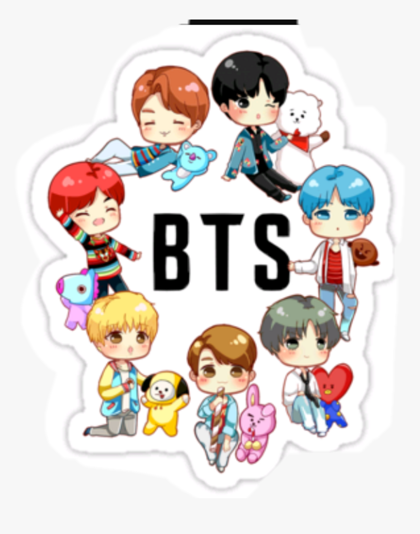 Stickers Galleryneed Beginner Deadpool Drawings Chibi - Bt21 Và Bts Chibi, HD Png Download, Free Download