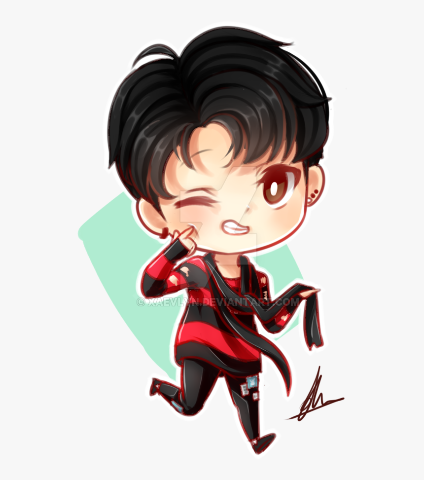 Transparent Bts Chibi Png - Bts Chibi Jungkook Png, Png Download, Free Download